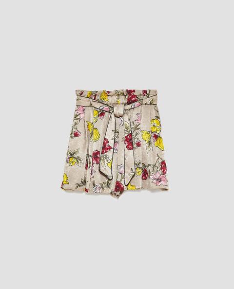 Bermuda Shorts A Fiori