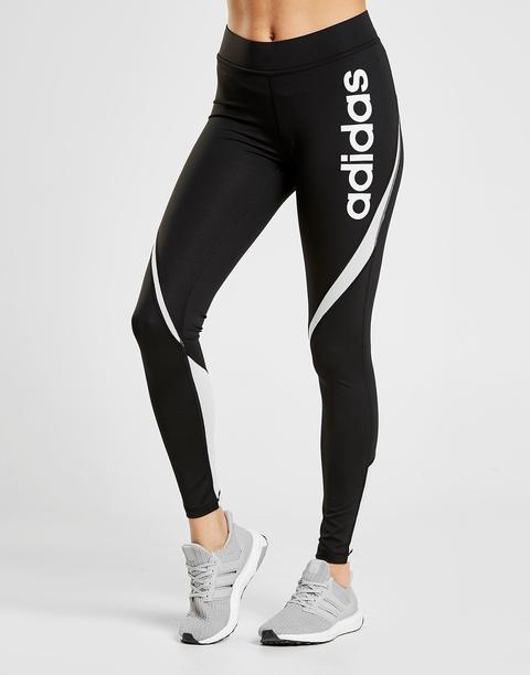 Adidas Linear Tights, Negro