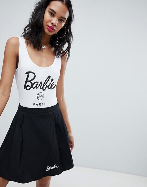 Body Con Estampado City Barbie De Missguided