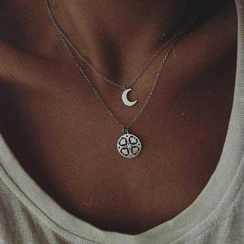 Collana Quarter Moon