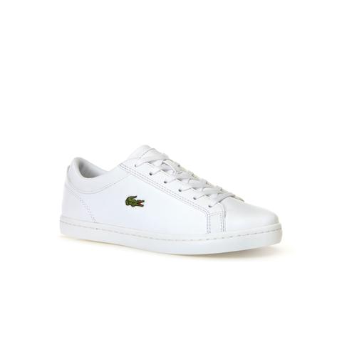 Damen-sneakers Straightset Aus Leder from Lacoste on 21 Buttons