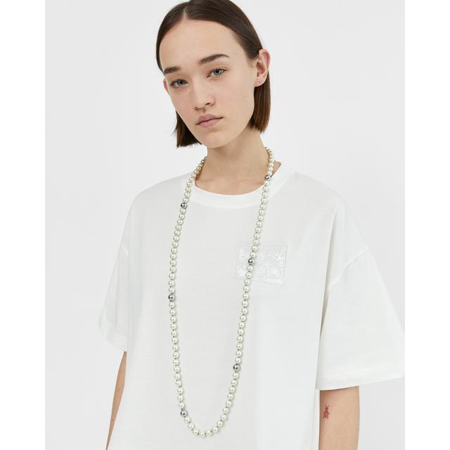 Collar Largo Perlas Gris from Bimba Y Lola on 21 Buttons