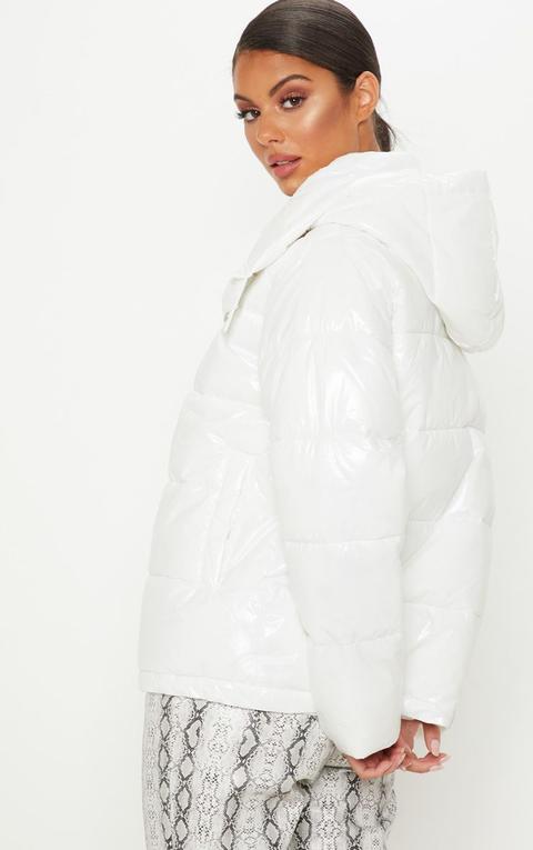 oversized hooded puffer