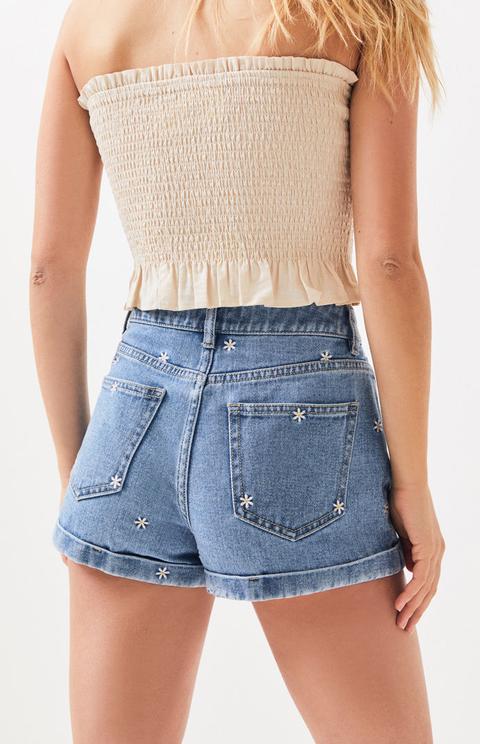 Daisy hot sale shorts pacsun