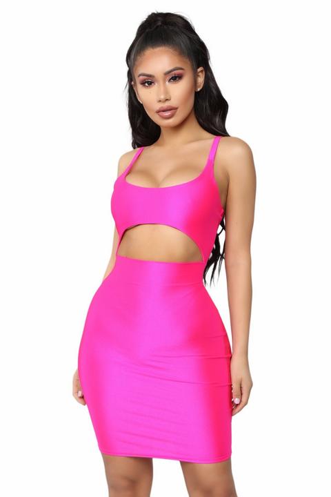 fashion nova cut to the chase mini dress