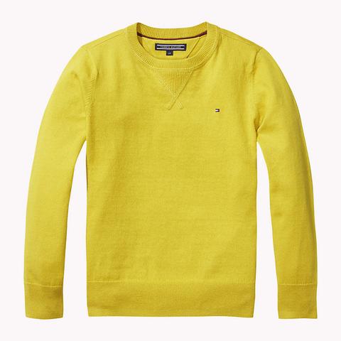 Tommy - Jersey Cuello Redondo Algodón Cashmere