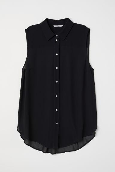 H & M - Camicetta Senza Maniche - Nero