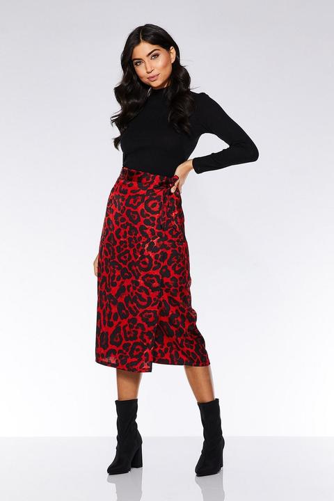 Cheetah midi sale skirt quiz