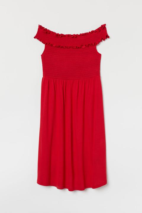 H & M - Mama Abito A Spalle Scoperte - Rosso