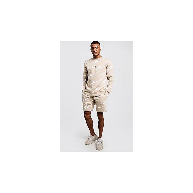 Tuta Sportiva Con Felpa E Stampa Man All Over from Boohoo on 21 Buttons