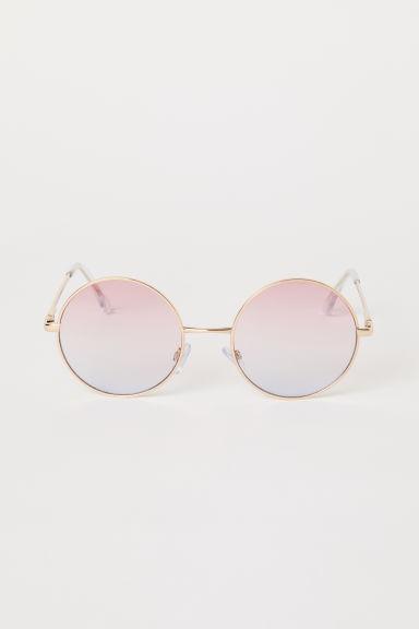 H & M - Gafas De Sol Redondas - Rosa