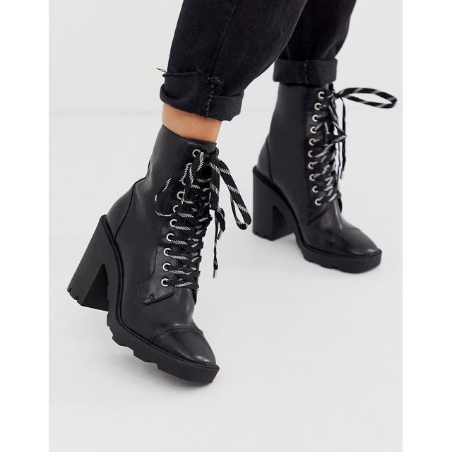 head over heels black boots