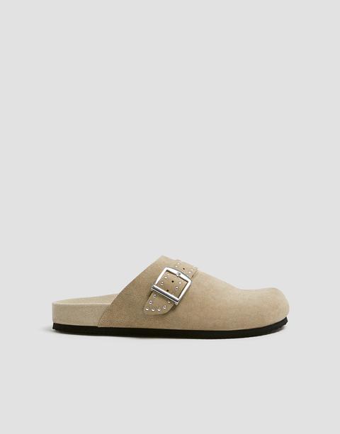 Zueco Piel Taupe