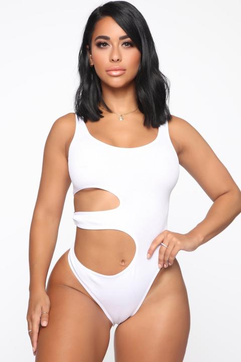 Life With You Bodysuit - White