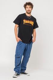 Thrasher Flame Black