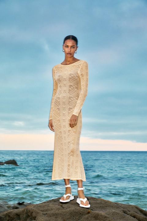 Robe En Maille Pointelle Limited Edition