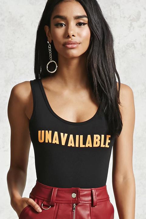 Unavailable Graphic Bodysuit