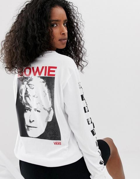 Vans X David Bowie - T-shirt À Manches 