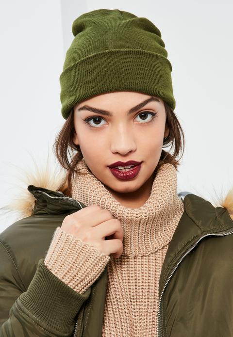 Khaki Classic Beanie