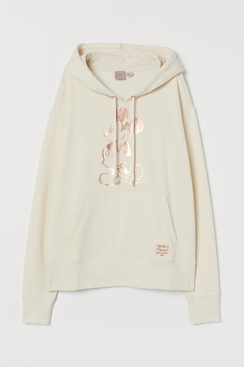 H & M+ Sudadera Con Capucha - Beis