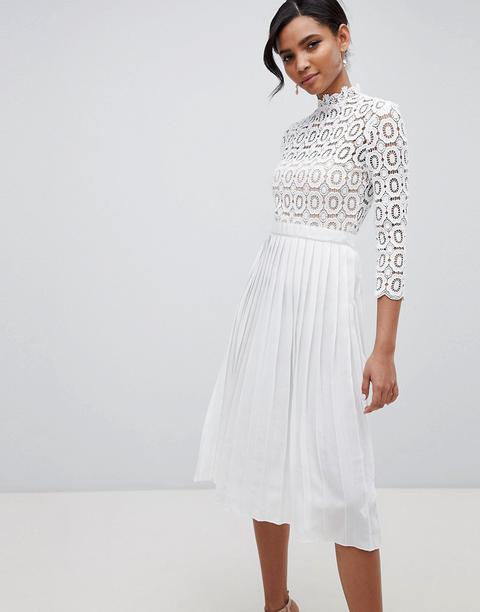 Little mistress outlet lace midi dress