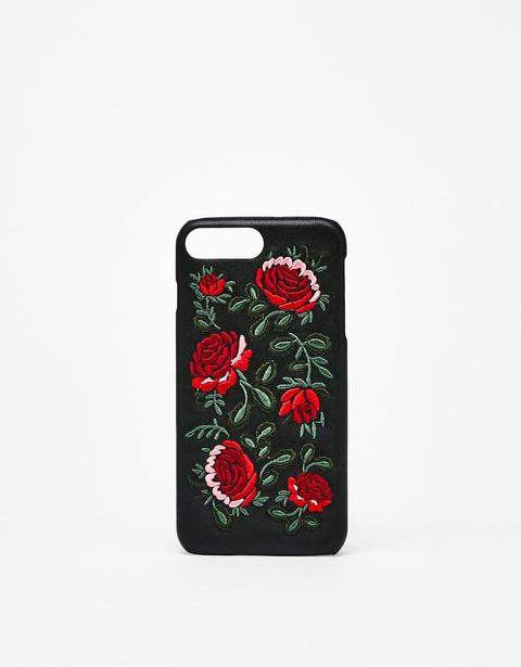 Cover Con Ricamo A Rose Iphone 6plus/7plus