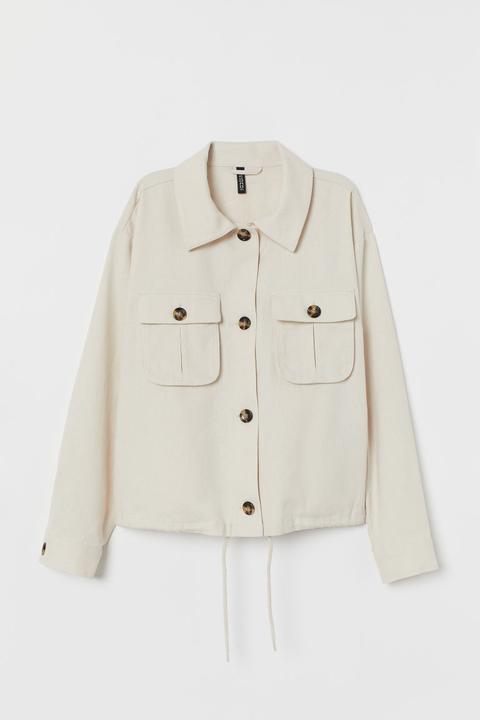 Twill Jacket - Beige