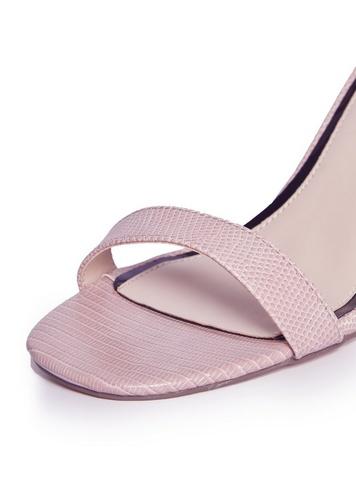 Womens Sophie Pink Heeled Sandals, Pink