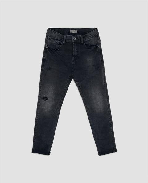 Denim Skinny Carrot