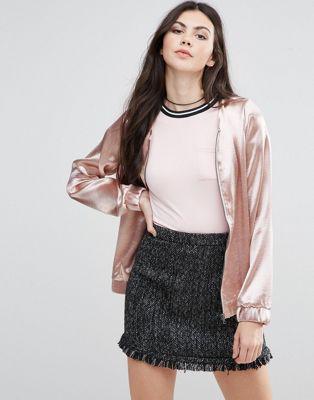 Vila - Bomber Metallico - Rosa