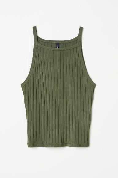 H & M - Top A Coste - Verde