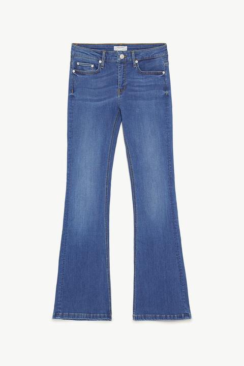 Jeans Zw Premium Skinny Flare Stilla Island Blue