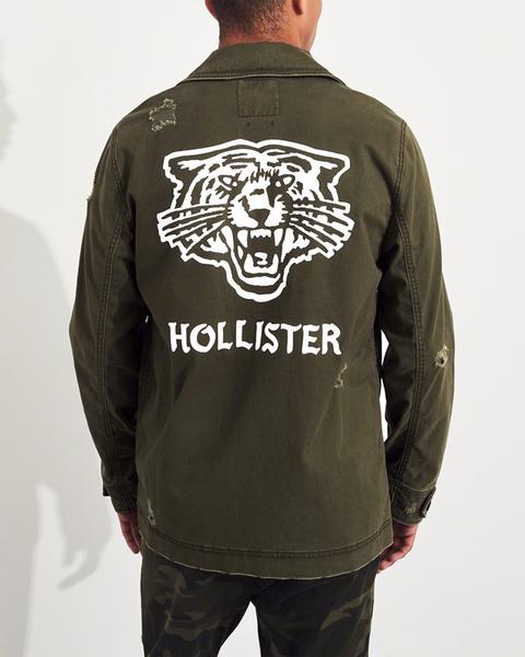hollister tiger jacket