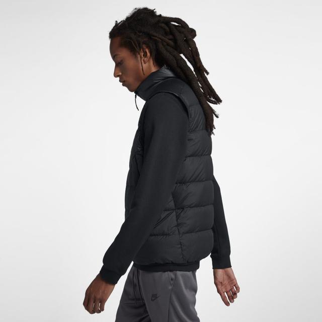 piumino smanicato nike