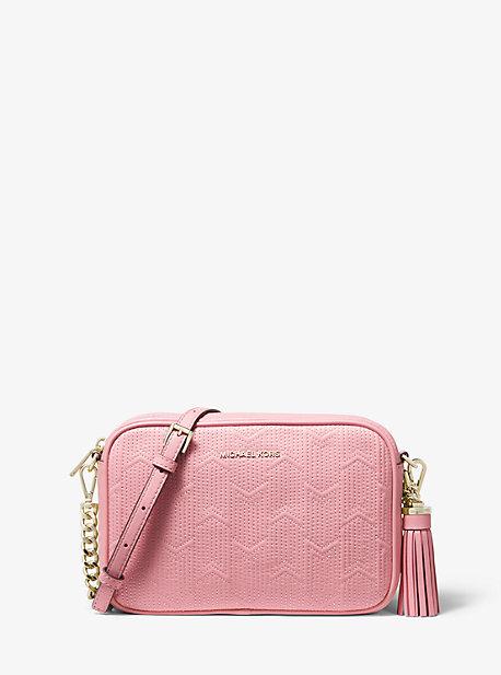 Ginny Medium Deco Quilted Leather 