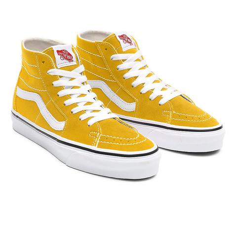 vans high top mujer amarillo