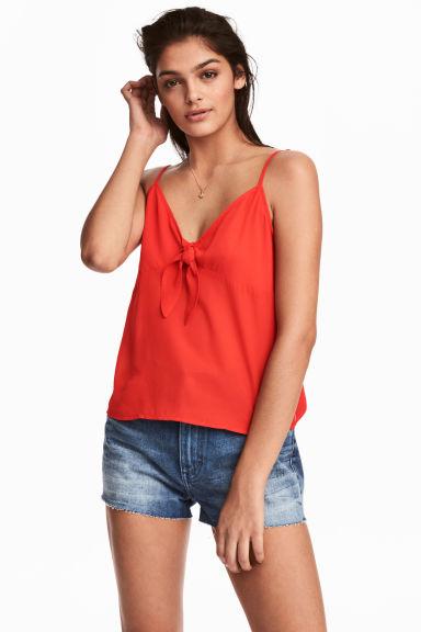 Top Con Nodo Decorativo