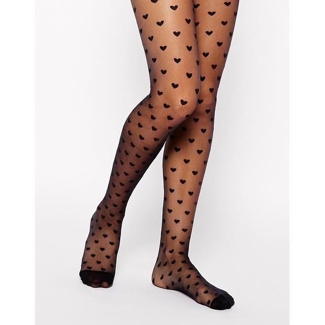 black heart tights