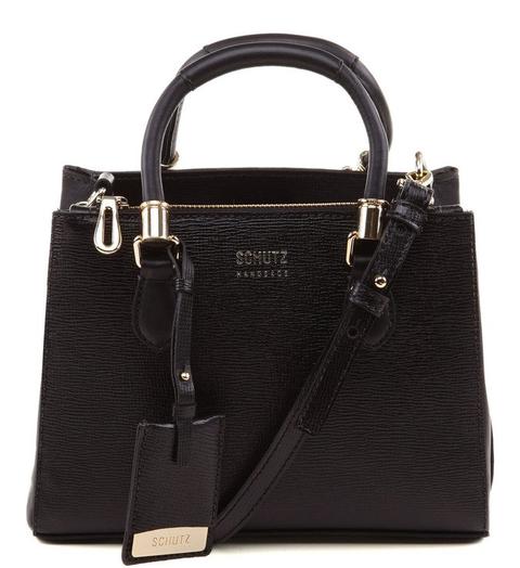 Mini Lorena Tote Black