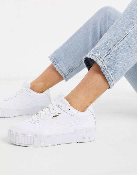 Chunky Sneakers En Blanco Cali Sport De Puma