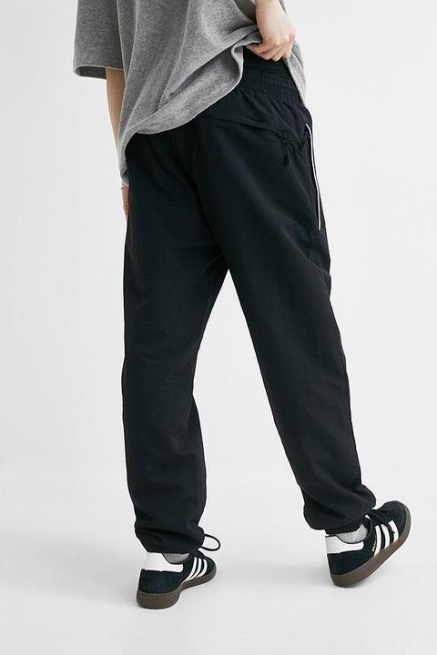Champion Uo Exclusive Black Nylon Joggers - Xl At Outfitters from Urban Outfitters on 21 Buttons