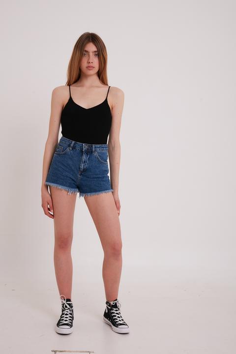 Crop Top Elasticizzato from SUBDUED on 21 Buttons