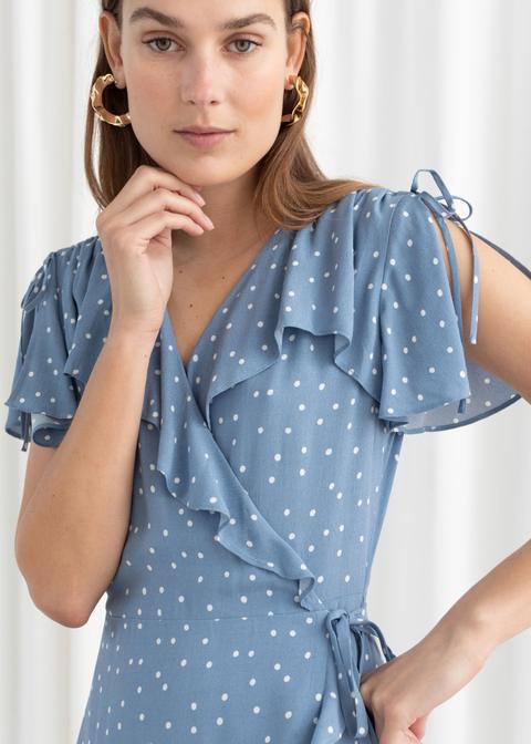 polka dot handkerchief dress