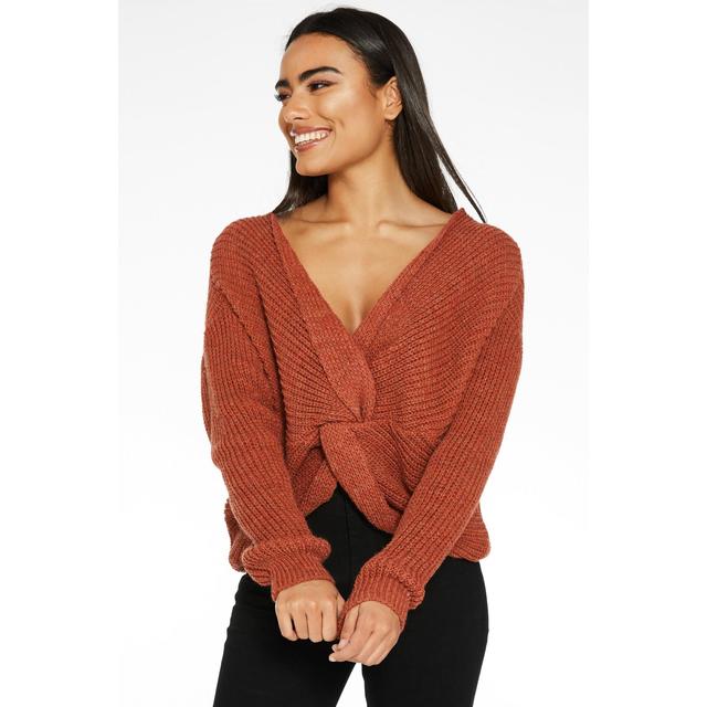 Front sales knot jumper