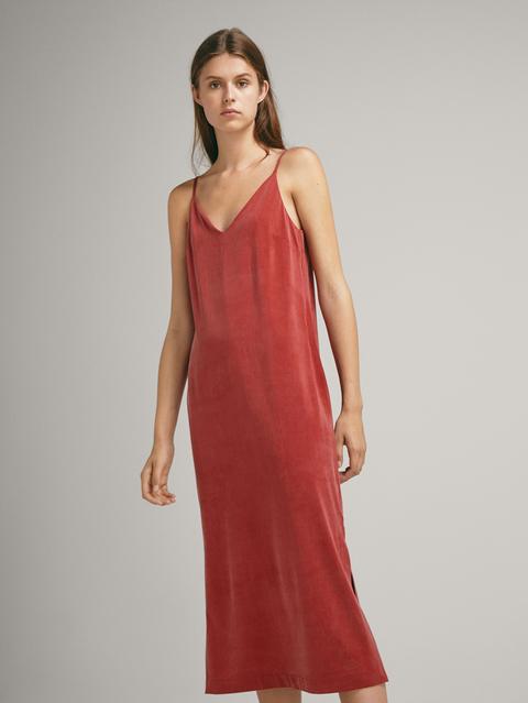 Vestido Cupro Fluido