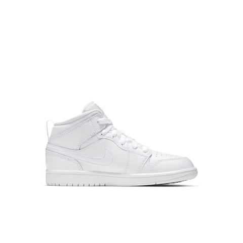 Air Jordan 1 Mid Zapatillas - Niño/a Pequeño/a Blanco de Nike en 21 Buttons