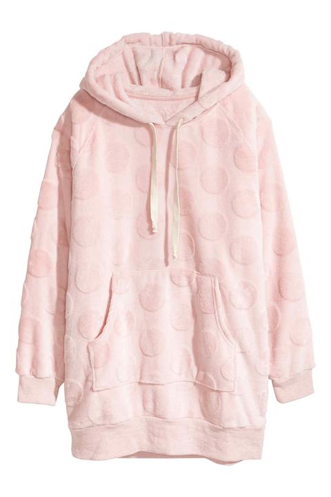 Jersey De Peluche Con Capucha