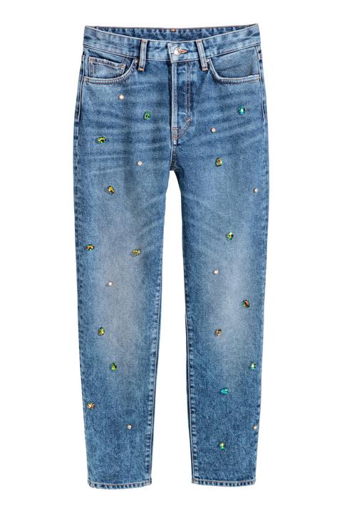 Vintage High Jeans - Azul