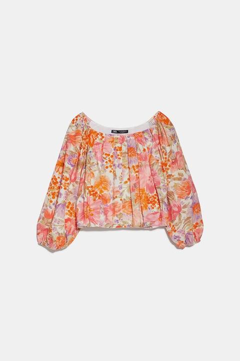 Blusa Estampado Flor