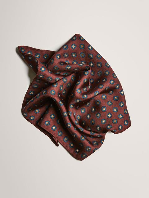 Limited Edition Printed Silk Pocket Square